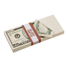 2000 Series Mix $17,000 Blank Filler Prop Money Bundle - Prop Movie Money