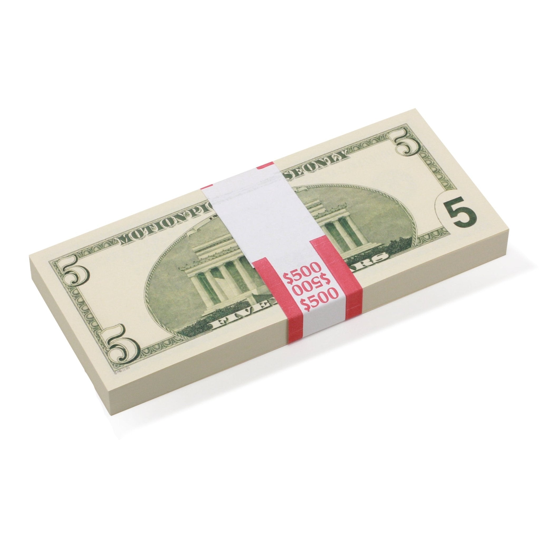 2000 Series Mix $18,500 Blank Filler Prop Money Package - Prop Movie Money