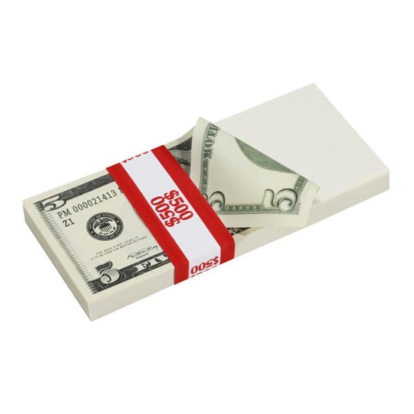 2000 Series Mix $18,500 Blank Filler Prop Money Package - Prop Movie Money