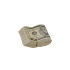 2000 Series $5s Aged $500 Blank Filler Fat Fold - Prop Movie Money