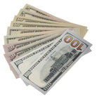 $370 New Style Mixed (10) Bill Pack - Prop Movie Money