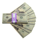 Harriet Tubman $20s x 100 Full Print Commemorative Bills - Prop Movie Money