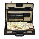 Series 2000 $500,000 Aged Full Print Briefcase - Prop Movie Money