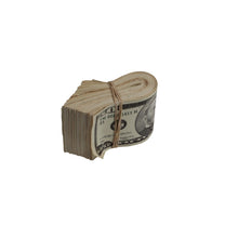 Load image into Gallery viewer, 2000 Series $50 Aged $5,000 Full Print Fat Fold - Prop Movie Money