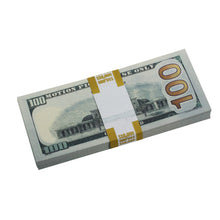 Load image into Gallery viewer, New Style $100s $20,000 Full Print Prop Money Bundle - Prop Movie Money
