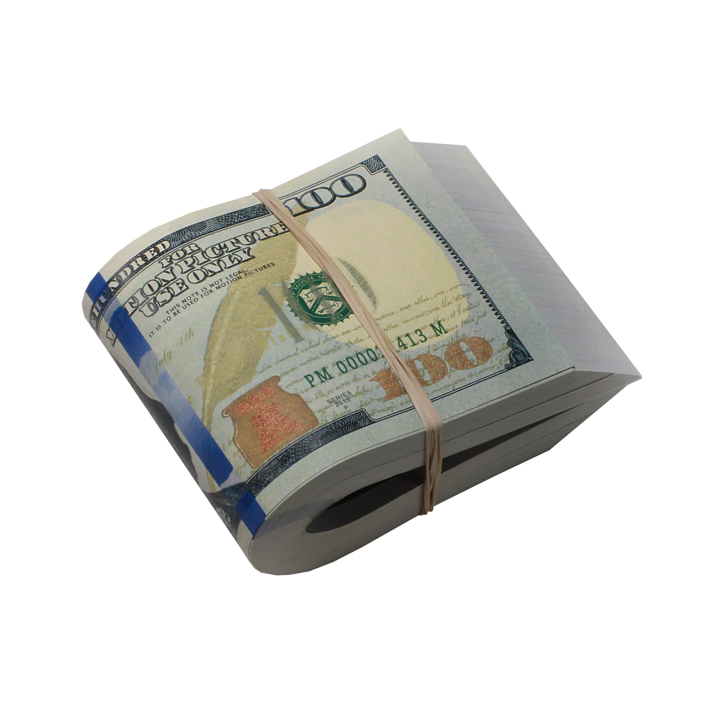 New Series $500,000 Full Print Fold Duffel Bag - Prop Movie Money