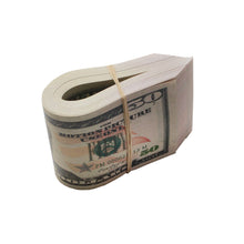 Load image into Gallery viewer, New Series $50,000 Blank Filler Fat Fold Bundle - Prop Movie Money
