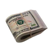 Load image into Gallery viewer, New Series $5,000 Blank Filler Fat Fold - Prop Movie Money