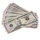New Series $50,000 Full Print Fold Bundle - Prop Movie Money