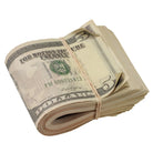 New Series $5 Aged $500 Blank Filler Fat Fold - Prop Movie Money