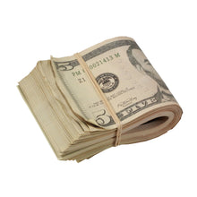 Load image into Gallery viewer, New Series $5 Aged $500 Full Print Fat Fold - Prop Movie Money