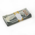 Mixed Series $100,000 Aged Full Print Prop Money Package - Prop Movie Money