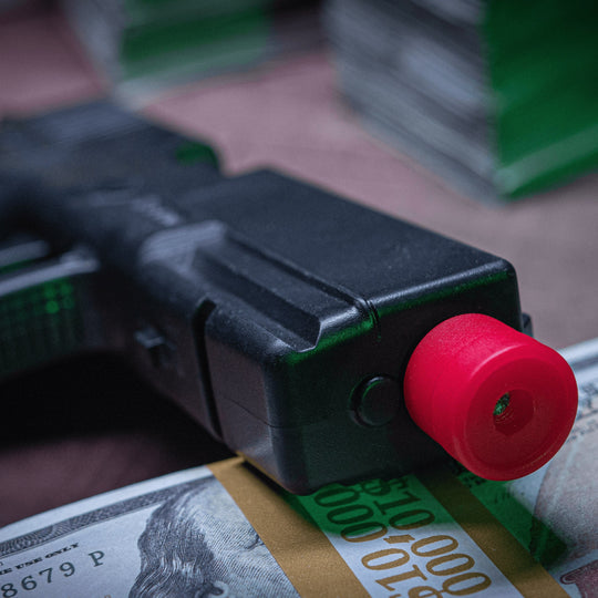 9" Glock Prop Gun - Prop Movie Money