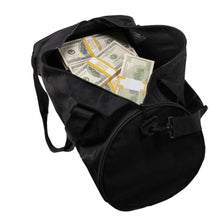 Load image into Gallery viewer, 2000 Series $500,000 Blank Filler Stacks Duffel Bag - Prop Movie Money