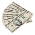 2000 Series $20,000 Full Print Fold Bundle - Prop Movie Money