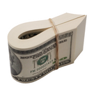 2000 Series $2,000 Full Print Fat Fold - Prop Movie Money