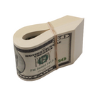 2000 Series $5,000 Full Print Fat Fold - Prop Movie Money