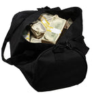 2000 Series $500,000 Aged Blank Filler Duffel Bag - Prop Movie Money