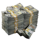New Style $500,000 Aged Blank Filler Bundle - Prop Movie Money