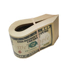New Series $1,000 Blank Filler Fat Fold - Prop Movie Money