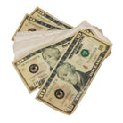 New Series $10s Aged $1,000 Blank Filler Fat Fold - Prop Movie Money