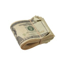 New Series $20 Aged $2,000 Full Print Fat Fold - Prop Movie Money