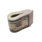 New Series $25,000 Blank Filler Fat Fold Bundle - Prop Movie Money