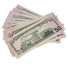 New Series $25,000 Full Print Fold Bundle - Prop Movie Money