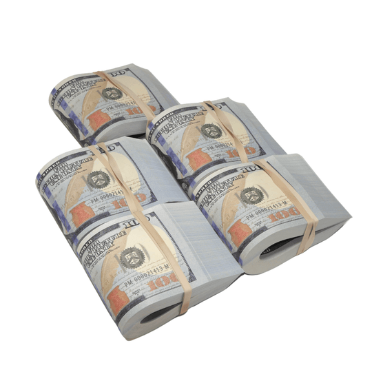 New Series $50,000 Full Print Fold Bundle - Prop Movie Money