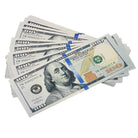 New Series $50,000 Full Print Fold Bundle - Prop Movie Money