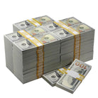 New Series $500,000 Blank Filler Prop Money Package - Prop Movie Money