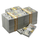 New Series $500,000 Blank Filler Prop Money Package - Prop Movie Money