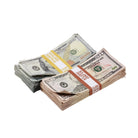 New Series Mix $15,000 Aged Full Print Prop Money Bundle - Prop Movie Money