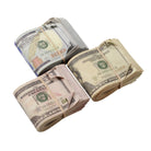 New Series Mix $17,000 Aged Blank Filler Fat Fold Bundle - Prop Movie Money