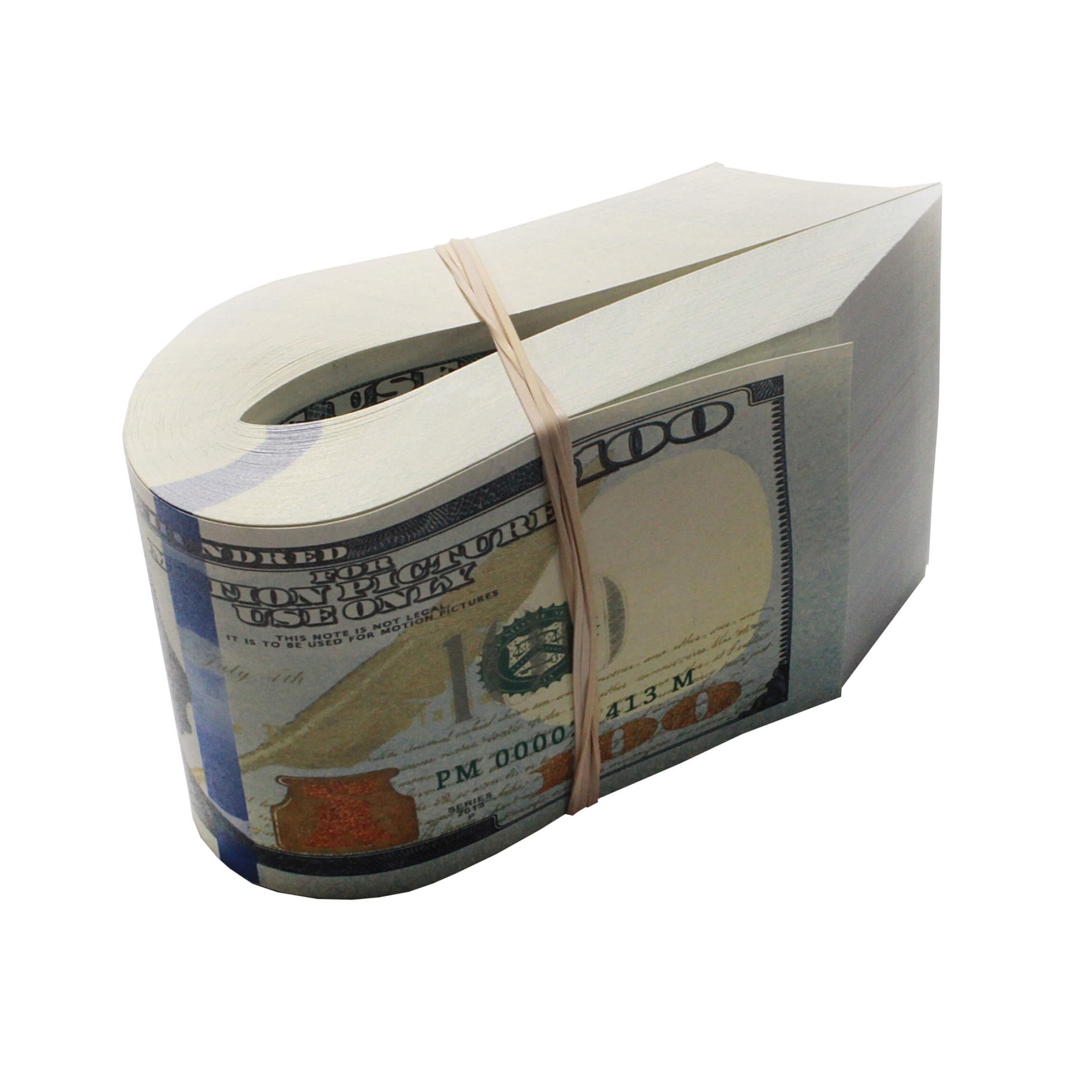 New Series Mix $18,500 Blank Filler Fat Fold Bundle - Prop Movie Money