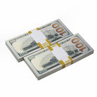 New Style $100s $20,000 Full Print Prop Money Bundle - Prop Movie Money