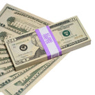New Style $20 Full Print Prop Money Stack - Prop Movie Money