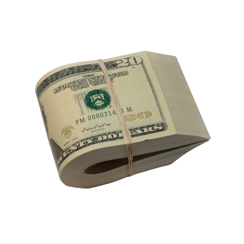 New Style $2,000 Full Print Fat Fold - Prop Movie Money
