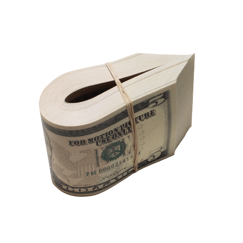 New Style $500 Full Print Fat Fold - Prop Movie Money