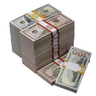 New Style Mix $150,000 Full Print Prop Money Package - Prop Movie Money