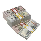 New Style Mix $75,000 Full Print Prop Money Package - Prop Movie Money