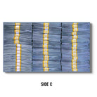 Prop Money Wallpaper Bundle On Large Sticker Paper for DIY Money Pallet - Prop Movie Money