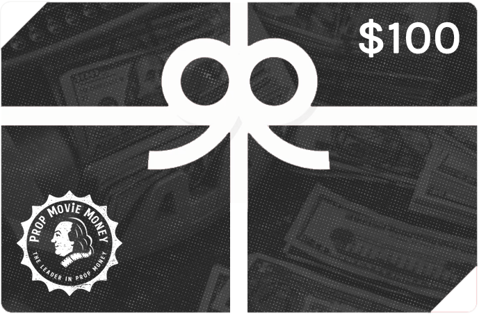 Prop Movie Money Gift Card - Prop Movie Money
