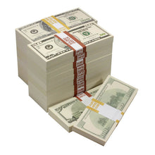 Load image into Gallery viewer, 2000 Series $150,000 Full Print Prop Money Bundle - Prop Movie Money