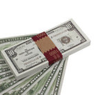 Series 1920s Vintage $10 Full Print Prop Money Stack - Prop Movie Money