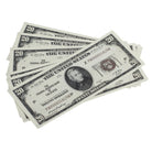Series 1920s Vintage $20 Full Print Prop Money Stack - Prop Movie Money