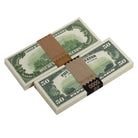 Series 1980s Mix $15,000 Full Print Prop Money Package - Prop Movie Money