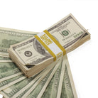 Series 2000 $500,000 Aged Full Print Briefcase - Prop Movie Money