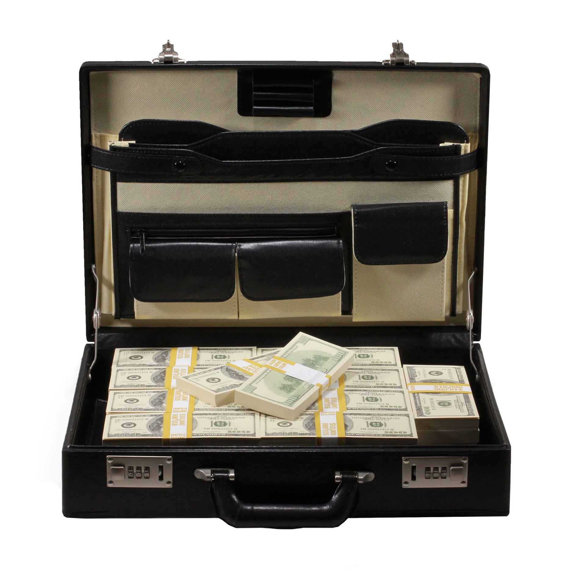 Series 2000 $500,000 Full Print Briefcase