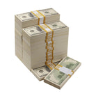 2000 Series $250,000 Blank Filler Prop Money Bundle - Prop Movie Money